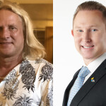 Peter Pan Seafoods Co-Owner Rodger May and former CEO Kevin Bixler