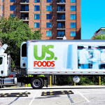 A US Foods truck in Wilmington, North Carolina, U.S.A.