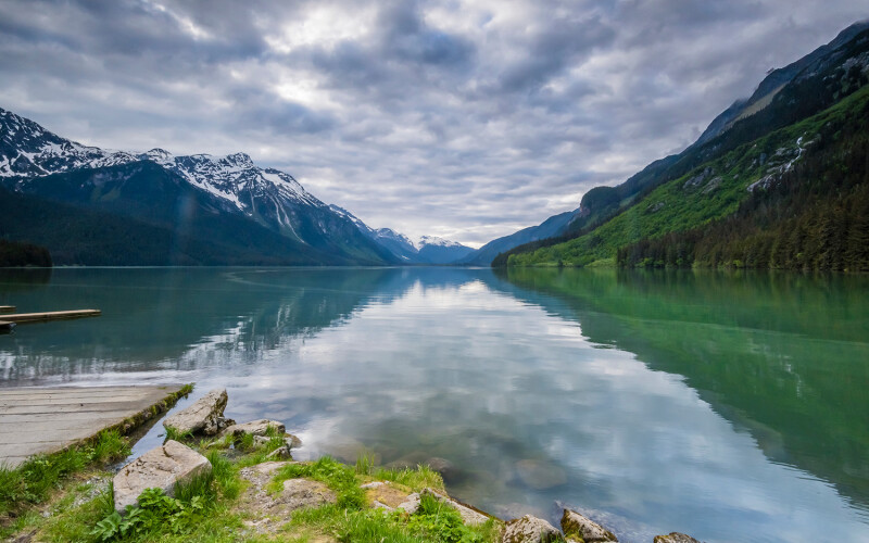 Chilkoot Lake in Haines, Alaska