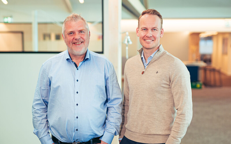 Maritech CEO Odd Arne Kristengård and Maritech CFO Thomas Brevik