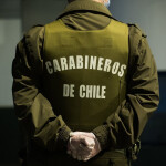 A member of the Chilean national law enforcement