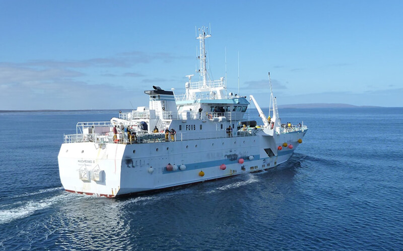 A Sapmer fishing vessel