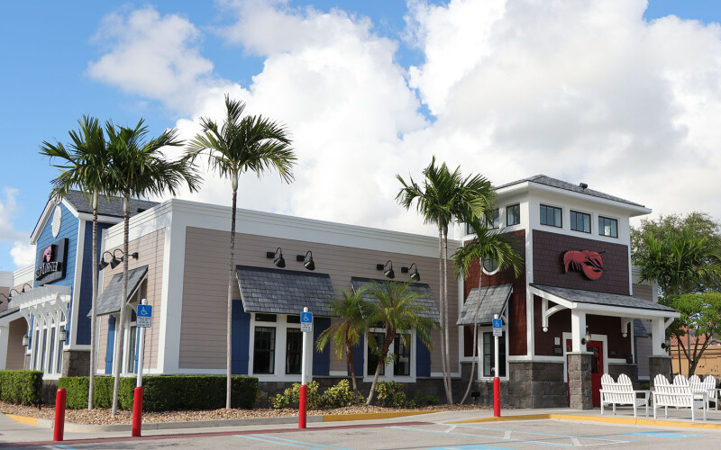 A Red Lobster restaurant in Miami, Florida, U.S.A.
