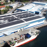 Fandicosta's seafood-processing facility in Moana, Spain