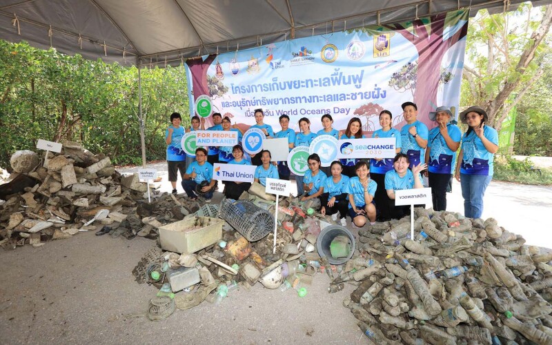 Thai Union led a global trash pick-up day on 6 June