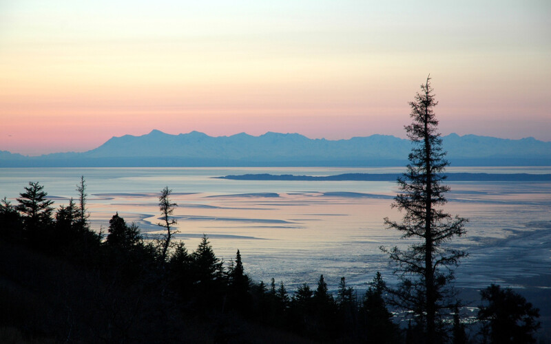Cook Inlet in Alaska