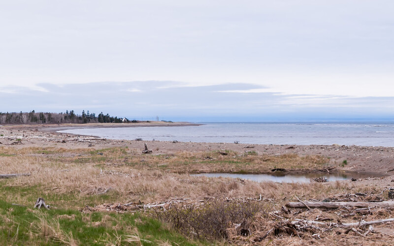 A view of the Gulf of St. Lawrence from Miscou Island, New Brunswick, Canada