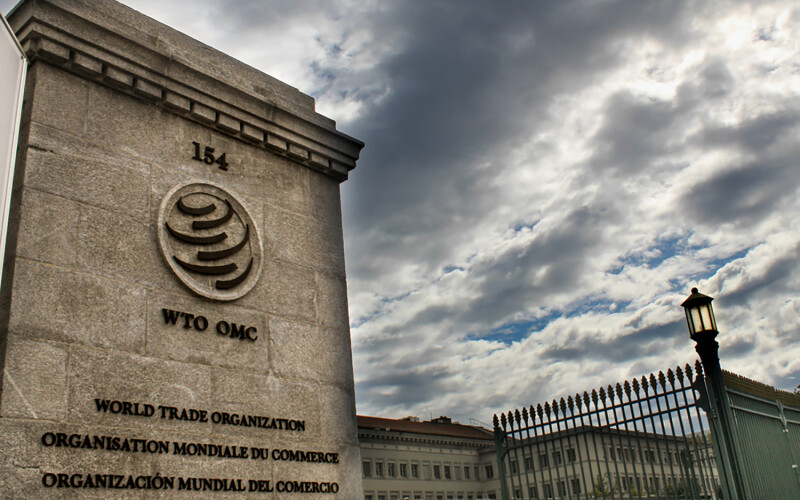 The World Trade Organization building in Geneva, Switzerland