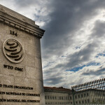 The World Trade Organization building in Geneva, Switzerland