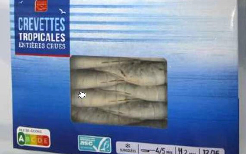 Aldi is recalling Golden Seafood shrimp sold in its French stores over concerns it contains vibrio