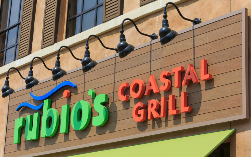 A Rubio's Coastal Grill storefront