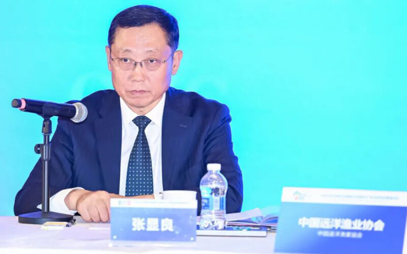 China Distant Ocean Fisheries Association President Zhang Xianliang