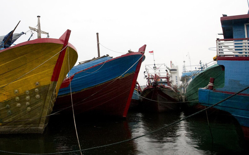 Indonesian fishing vessels