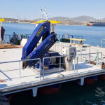 A pair of work boats used by Avramar