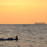 The Bay of Bengal in Chennai, India