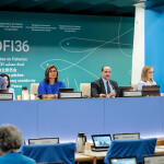 The UN FAO Committee on Fisheries during its first plenary at its 36th session in Rome, Italy
