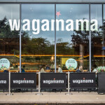 The exterior of a Wagamama restaurant in London, England