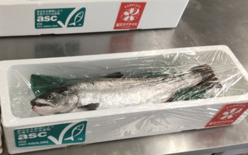 Izumisawa Suisan has become the first company to attain Aquaculture Stewardship Council (ASC) certification for cherry salmon