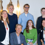 Members of the Iceland Seafood Cluster, including CEO Alexandra Leeper (left)