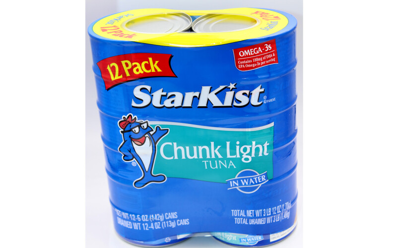 A 3-pound pack of Starkist tuna
