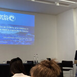 MarinTrust Executive Chair Libby Woodhatch giving a presentation