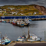 An aerial view of Quinlan Brothers' facility in Newfoundland