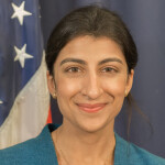 A headshot of U.S. Federal Trade Commission Chair Lina Khan