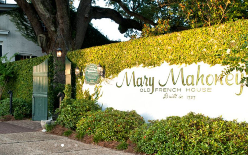 Mary Mahoney’s Old French House restaurant