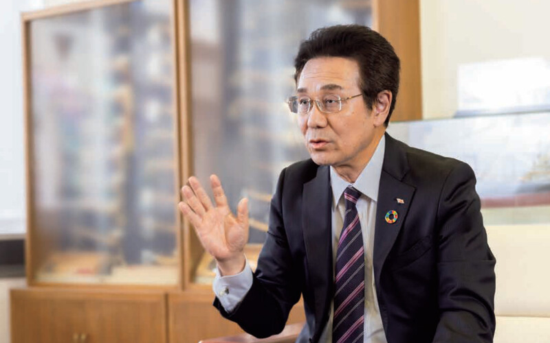 Kyokuyo President Makoto Inoue