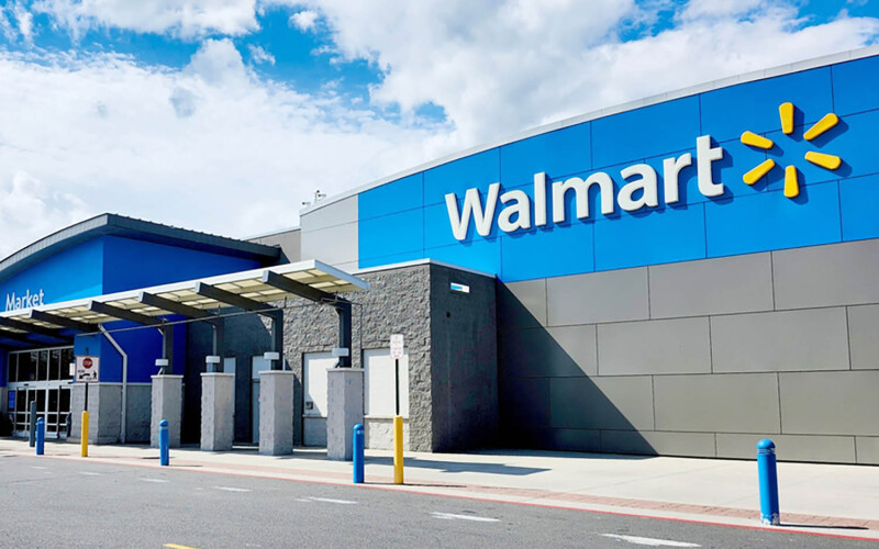 A Walmart location in Manassas, Virginia, U.S.A.