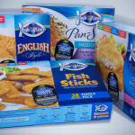 An assortment of High Liner Foods' frozen value-added seafood products