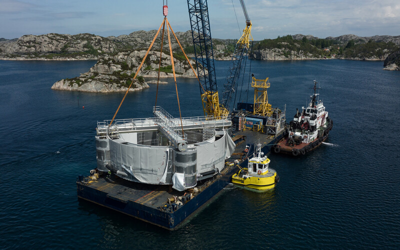 Optiras RAS technology being transported