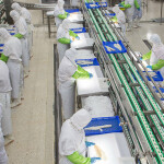 A Chinese seafood-processing operation