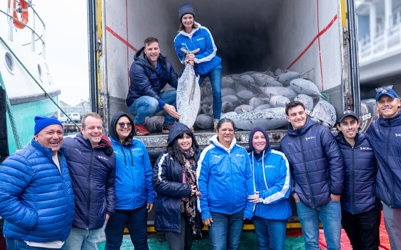 Representatives of South Africa's ICV Africa, which recently attained MSC certification