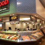 A seafood counter at Bristol Farms