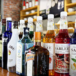 A bar featuring Sablee products