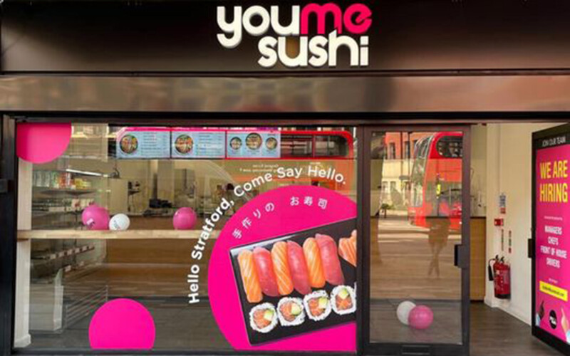 A YouMeSushi location in London, U.K.