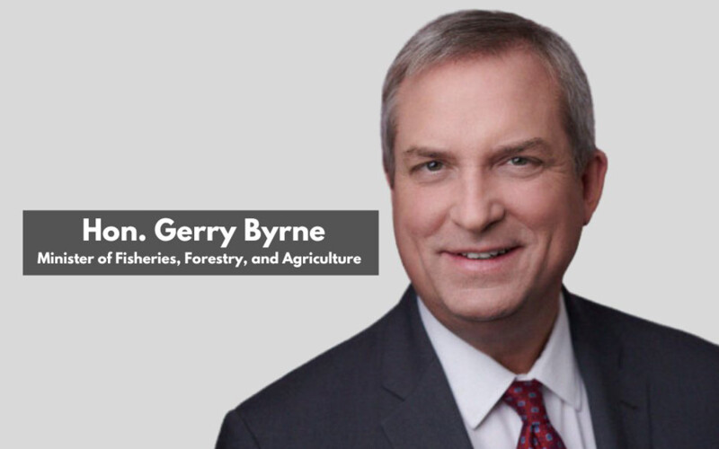 A headshot of Newfoundland and Labrador Minister of Fisheries, Forestry, and Agriculture Gerry Byrne
