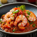 A dish of shrimp creole