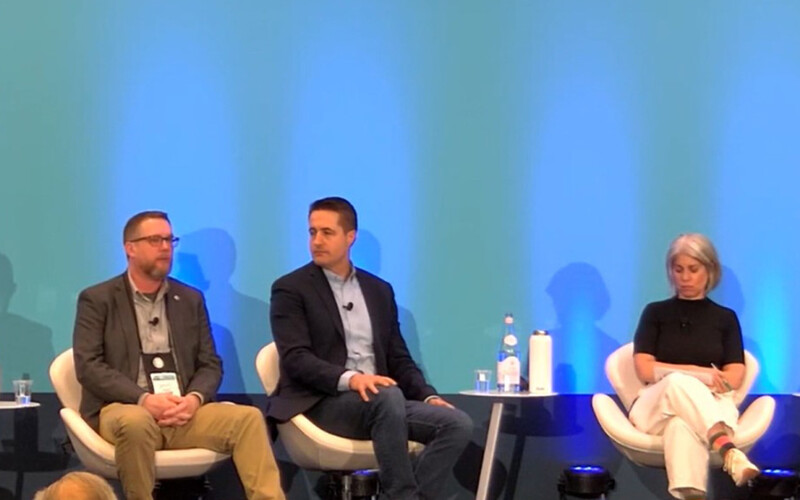 Panel members during "Interoperable Traceability in Seafood is a Business Imperative Becoming More Essential Every Day: The GDST Standard is the Path."