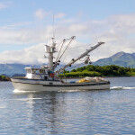 A commercial salmon-fishing vessel in Alaska