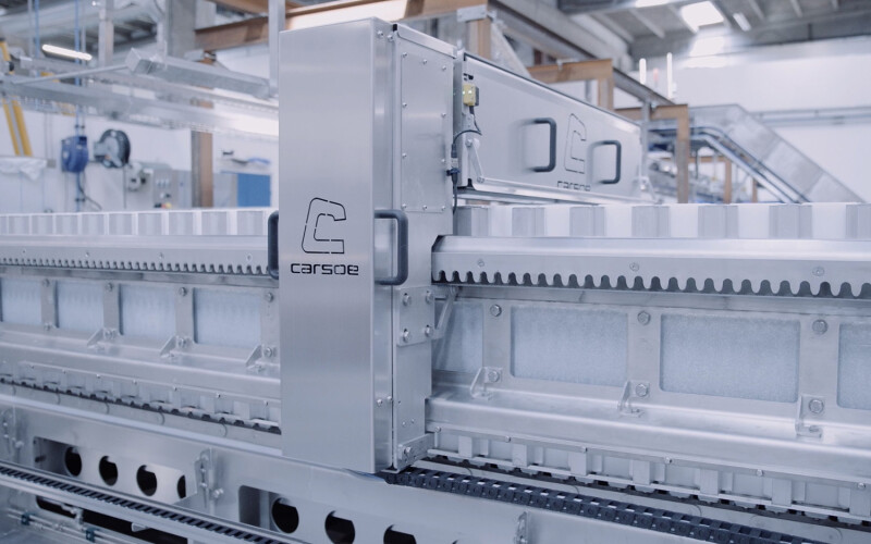 Carsoe's new Product Compactor for vertical plate freezers