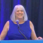 NOAA Fisheries Assistant Administrator Janet Coit presenting during the SENA Panel: NOAA Leadership Update: Increasing Seafood Sector Resilience through Science, Management, and Collaboration