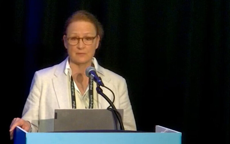 The Pew Charitable Trusts Manager Katherine Hanly speaking during the SENA Panel: The Deadliest Profession: What Can the Market Do to Reduce Sky-High Mortality in Fishing?