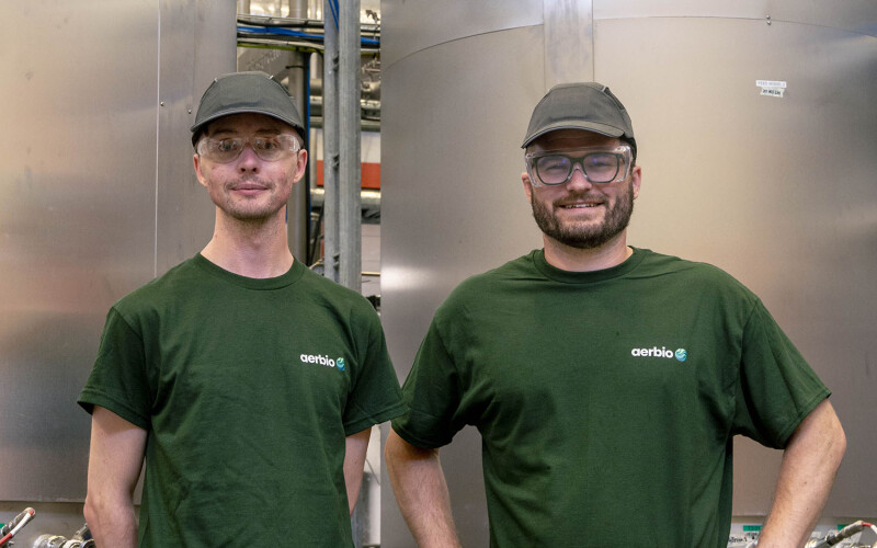 Aerbio CTO Rob Mansfield and CXO Peter Rowe