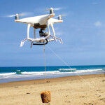 A bait-carrying drone