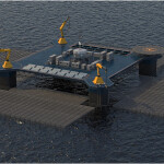 Renderings for Mariculture Systems' offshore fish farm in Portugal