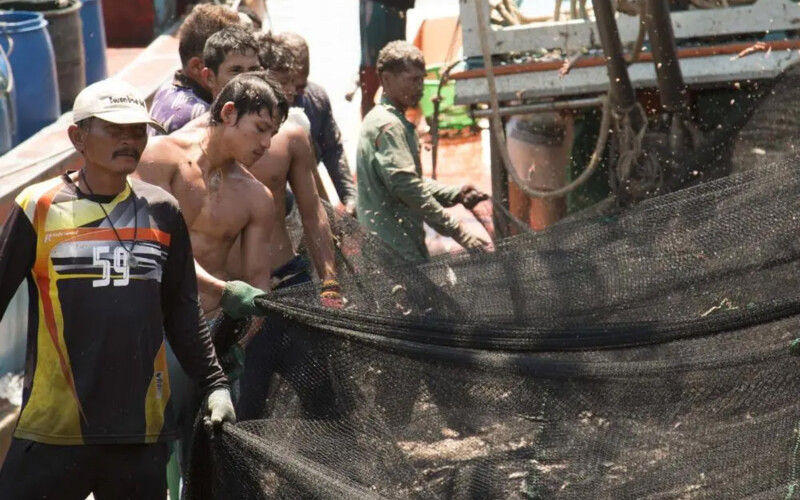 Fishermen in Phuket, Thailand, in 2016.