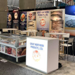 The Great Northern Products booth at Seafood Expo North America