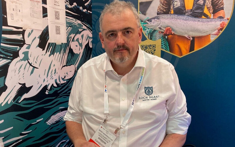 Loch Duart Managing Director Mark Warrington